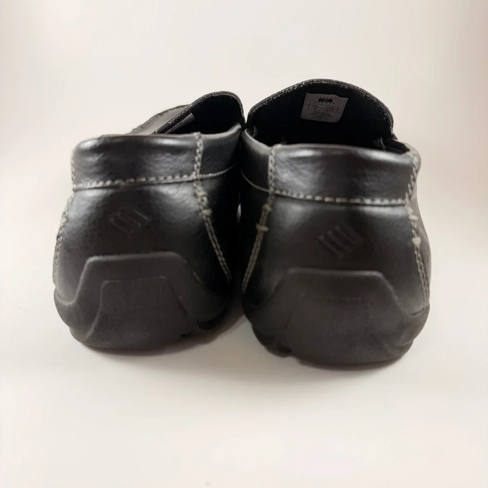 Joseph‎ Abboud Mens Black Slip On Loafers Driving Shoes US 11